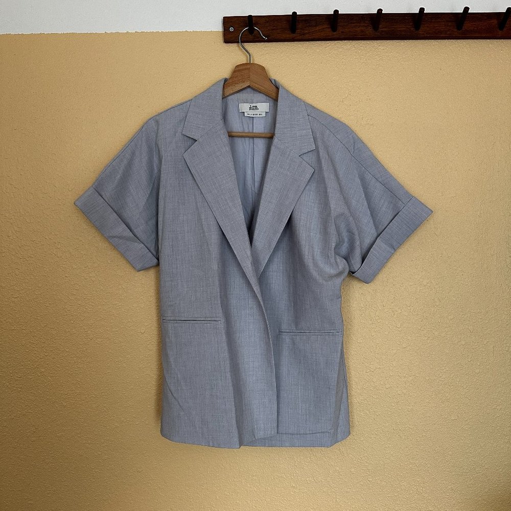 Short Sleeve Love Bonito Blazer